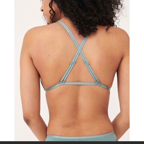 Free People Pima Cotton Perfect Bralette in Trellis - Picture 3 of 6